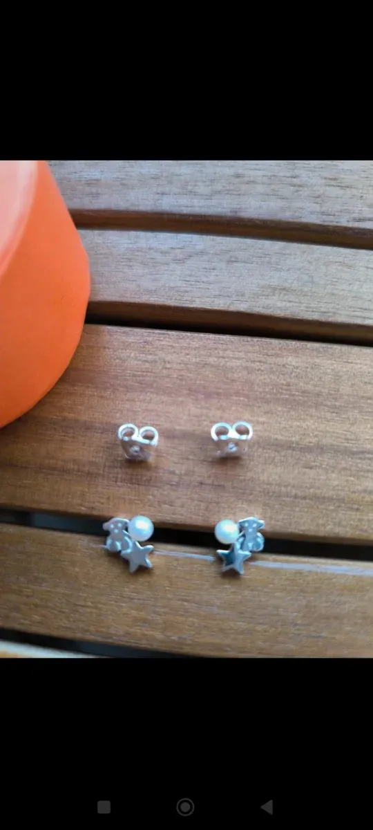 Pendientes Tous Oso y Estrella con Perla