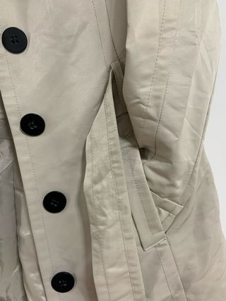 【MNG Suit】Gabardina Beige Mujer - Talla M