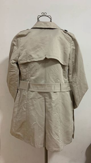 【MNG Suit】Gabardina Beige Mujer - Talla M