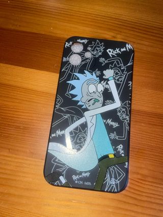 Funda iPhone 12 Rick and Morty