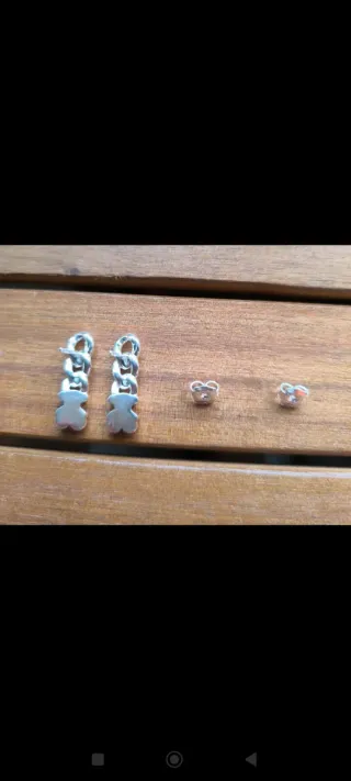 Pendientes Tous Plata