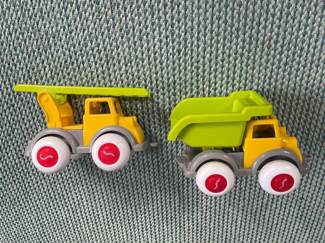 2 Camion Vikingtoys: Volquete e Pompieri