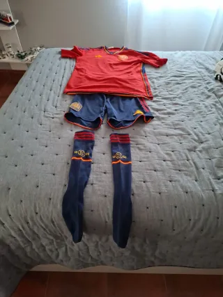Equipación Selección Española Fútbol