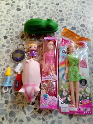 Lote de juguetes para niña