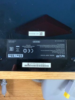 Nintendo Wii U Console Nera