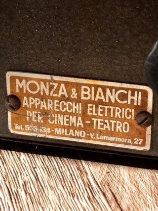 Faro Cinema Originale Anni '50 potenza Max 500 W