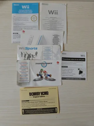 Nintendo Wii Nera + Controller + Cavi Originali