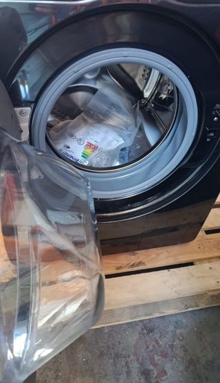 Lavadora Samsung Negra