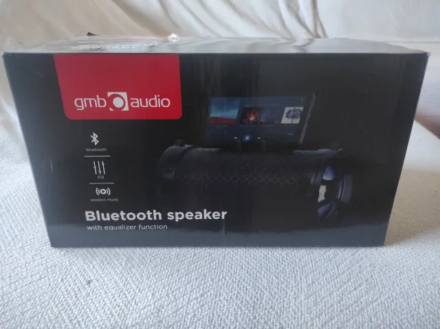Altavoz Bluetooth GMB Audio Negro