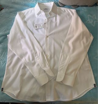 Camisa blanca Rushmore labrado