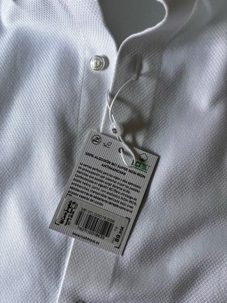 Camisa blanca Rushmore labrado