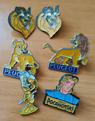 Lote Pins Disney Originales