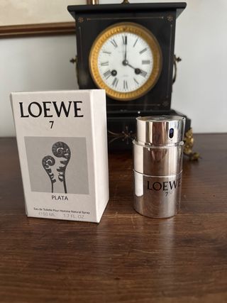 Frasco Loewe 7 Plata vacío con caja