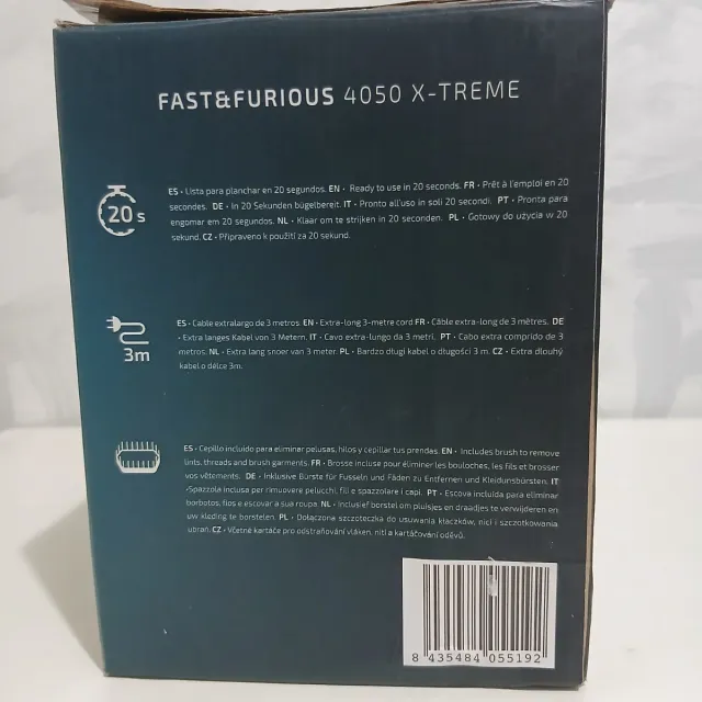 Ferro da Stiro Verticale Cecotec Fast&Furious 1960W