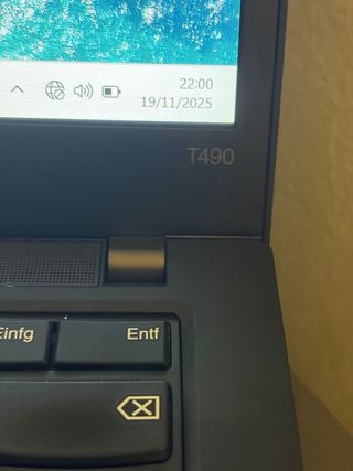 Lenovo Thinkpad T490 Negro/Gris