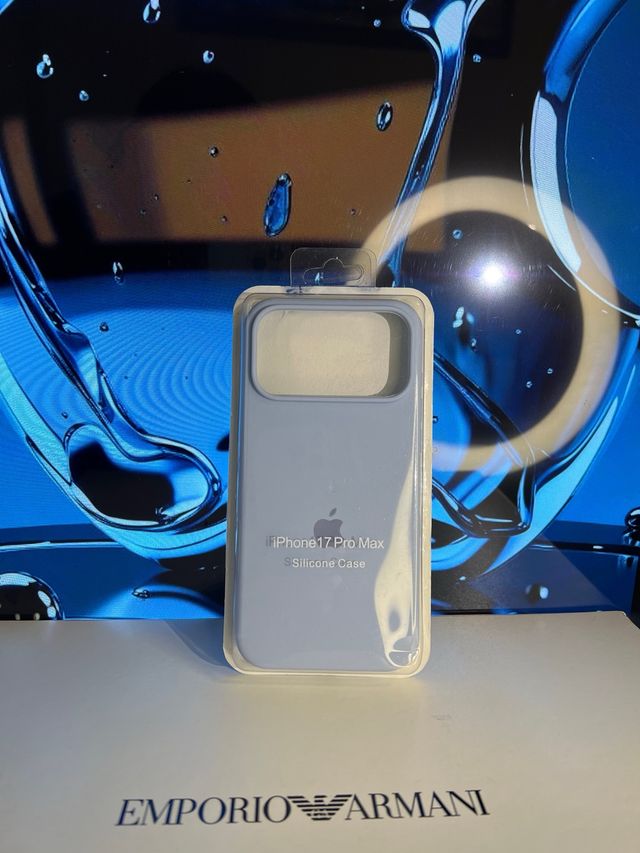 Custodia in silicone per Apple iPhone 17 Pro Max