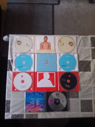 Lote 9 CDs Miguel Bosé (3 dobles)