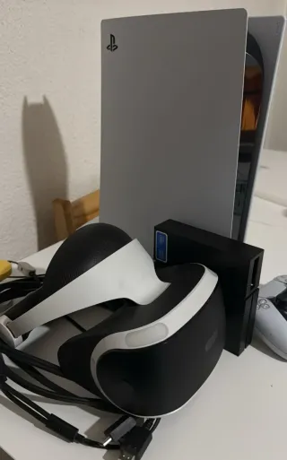 Consola PS5 + Mando DualSense 1tb sin las gafas 3d