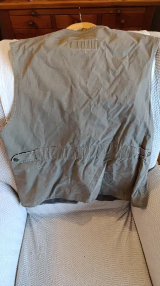 Chaleco de aventura verde oliva Talla L