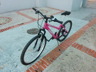 Bicicleta de Montaña Rosa
