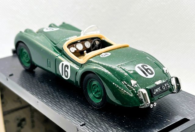BRUMM JAGUAR XK 120 LE MANS 1948, NUEVO, ESC. 1/43
