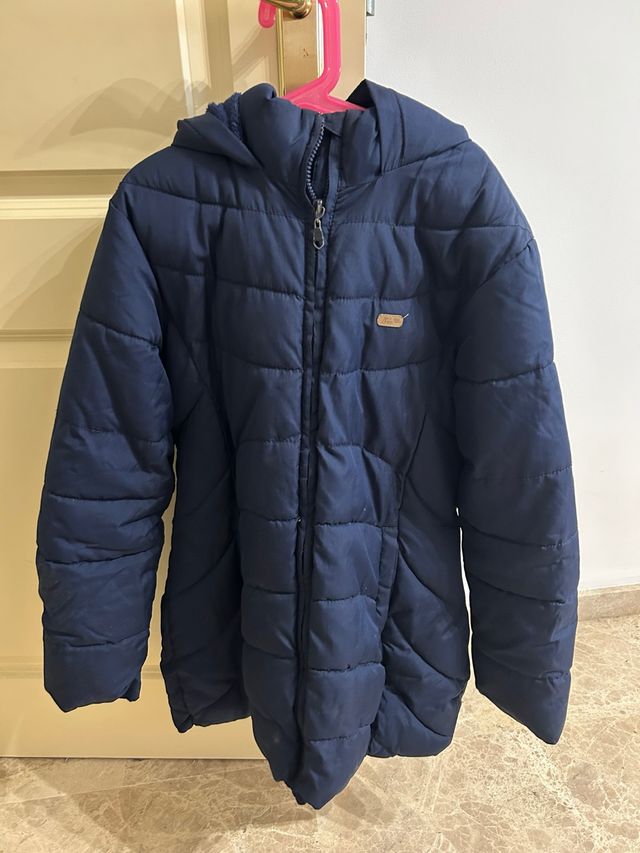 Chaqueta abrigo azul (El Corte Ingles) Calentita
