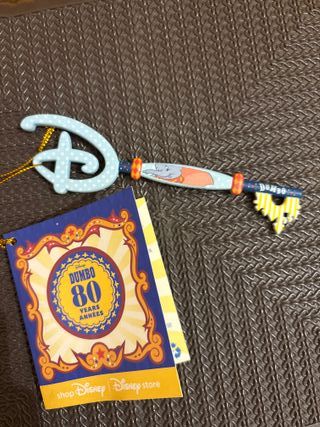 Chiave Disney Dumbo 80 Anni con Cartellino
