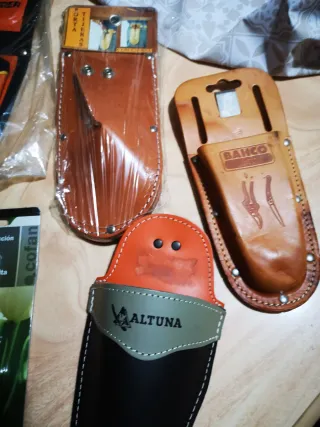 Tijeras de podar y fundas