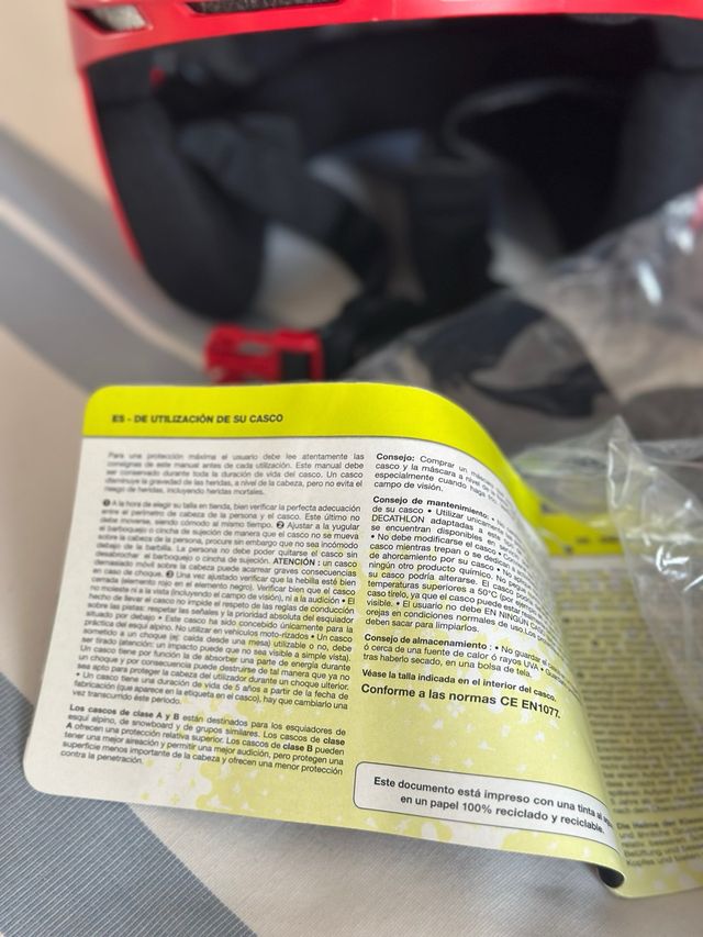 Casco de esquí infantil Wed'ze