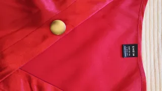 Blusa Roja Shein Talla L