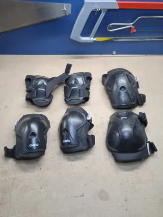 Protecciones Oxelo Rodillas y Codos para niños