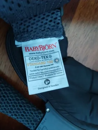 Mochila Portabebés BabyBjörn Mini Malla 3D