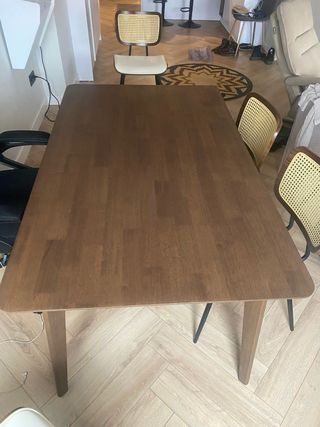 Mesa comedor Sklum  madera 150x90.