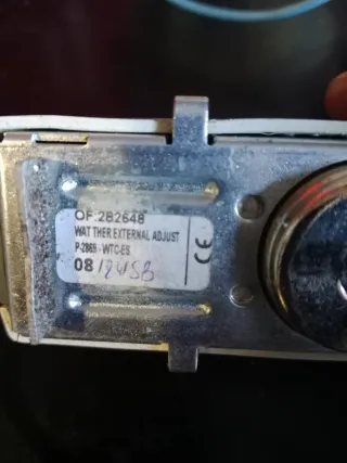 Regulador de temperatura Estufa de  Leña y carbón