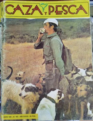 Colección de revistas de caza y pesca