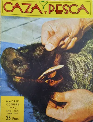 Colección de revistas de caza y pesca