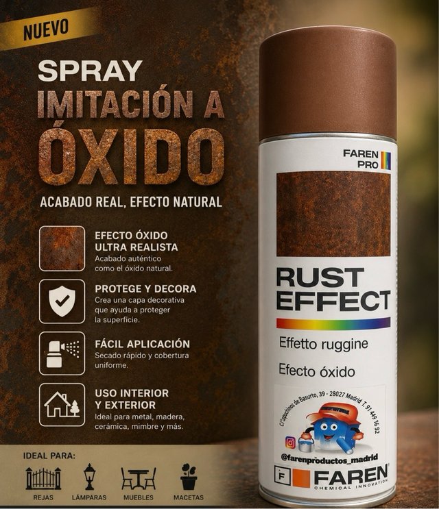 Spray efecto óxido 400 ml