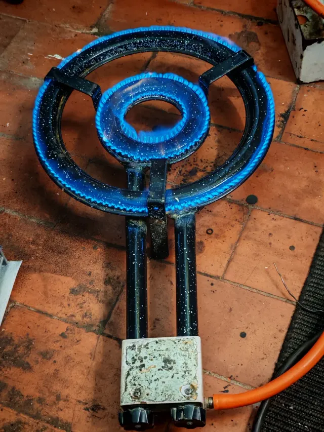 Paellero Gas Butano Funcional