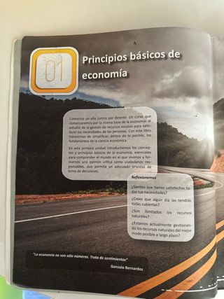 Economía 1º Bachillerato