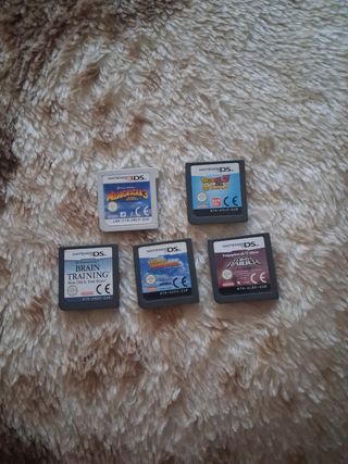 Lote 5 Juegos Nintendo DS Variados