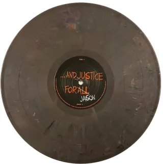 METALLICA 2xLP And Justice For Jason,Brown Marbled