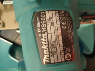 Sierra Circular Makita HS6601