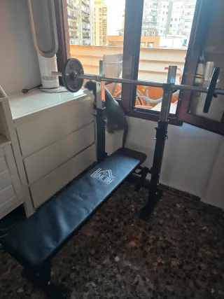 Banco de pesas HOMCOM