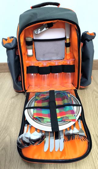 Zaino Picnic Zaino Picnic con tutti gli accessori