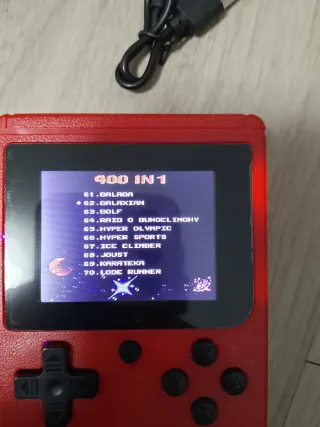 Mini console retro tipo Game Boy