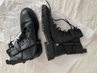 Botines Zara Piel Hebilla