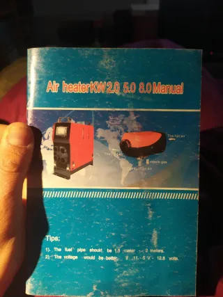 Calefacción Camper KW 2.0/5.0/8.0