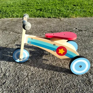 Triciclo madera Lidl