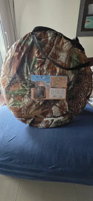 Tienda de campaña de camuflaje