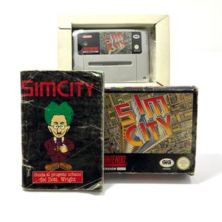 Sim City - SNES - ITA - GiG - Completo (CIB)